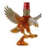Eagle Liquor Decanter 300ml Creative Glass Whiskey Bottle 3D Carved Eagle Design Unique Gift for Whiskey Lovers And Pet Enthusiasts