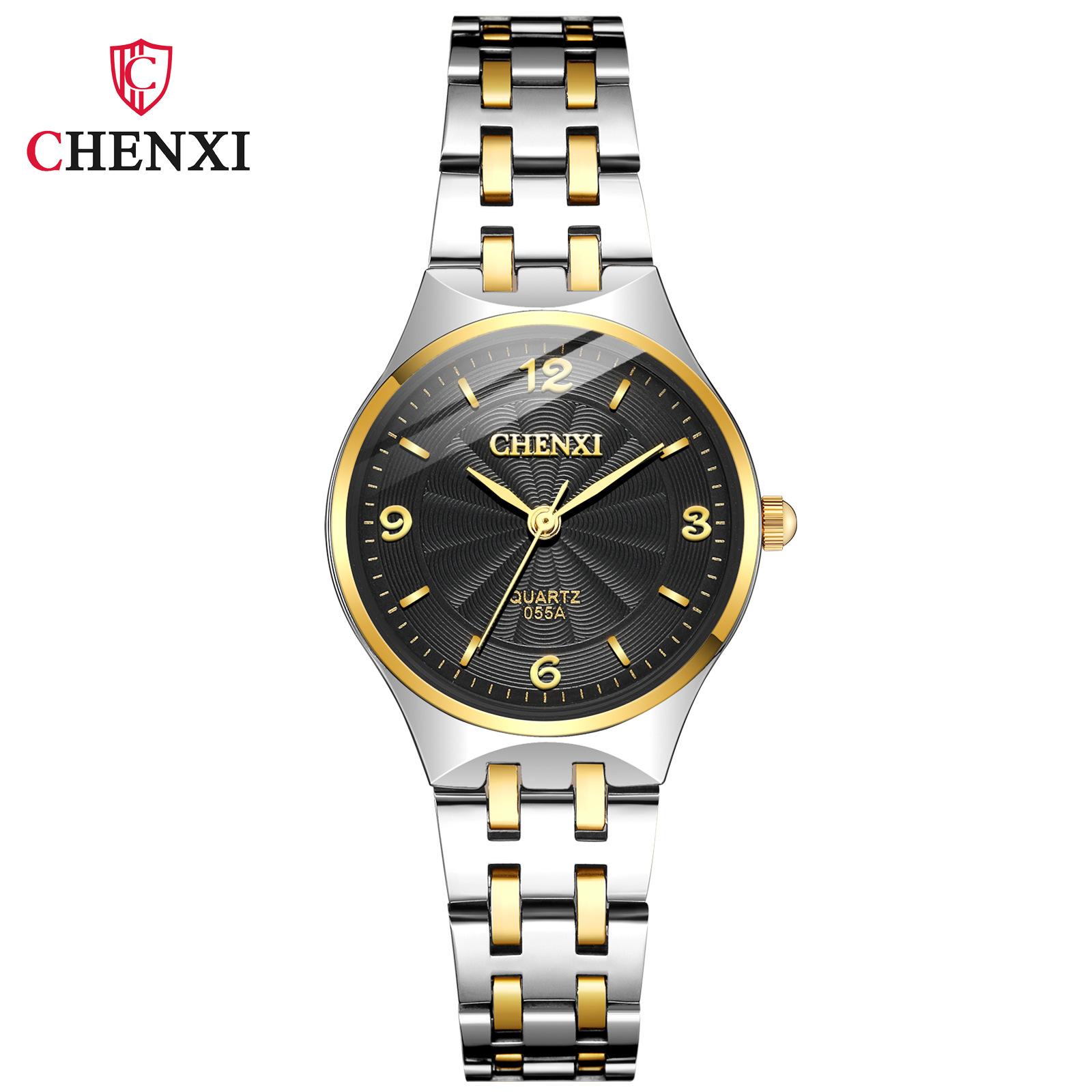 Новые роскошные женские часы топ-бренда с коробкой, простые модные ультратонкие водонепроницаемые женские кварцевые часы