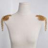 Pearl Embroidery Shoulder Ornaments Diamond Binding Beads Three-Dimensional Bead Beaded Epaulets Handmade Sequince Beaded
