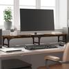 VidaXL Monitor Stand Smoked Oak 105x23x15.5 Cm Engineered Wood 834012