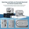 Silicone Cover Easy Access To Quick Release Mount For 360 GO 3S Action Camera and Lens Protector Covers