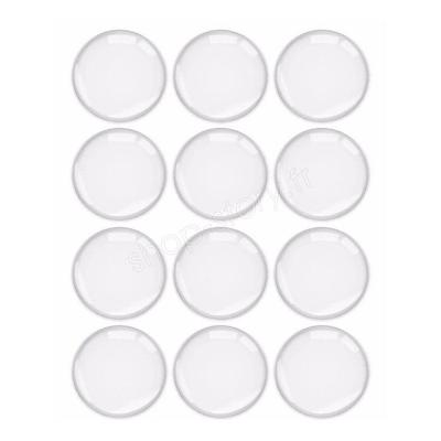 Door Stops - SHOP-STORY - CUSHBLOC_2x - Self-Adhesive - Transparent - 40 Mm