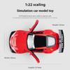 1/22 Toyota GR-Supra Alloy Car Model, Car Model Children's Toys, Simulated Sound and Light Sports Car Boy Gift Ornaments