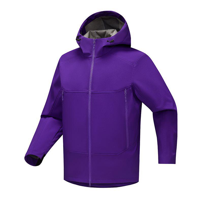 Unisex Windproof Softshell Jacket for Hiking and Mountaineering 2XL