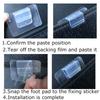 Car Foot Pad Fixing Clips Universal Automatic Floor Carpet Fixed Stickers Car Interior Organizer Floor Mat Non-slip Clip Fixer
