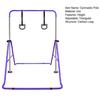 Indoor Gymnastic Pole Children Gymnastics Bar Height Adjustable from 88.9-129.54 Cm Convenient for Storage Rod Non-Slip Suitable Home/Outdoor