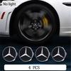 4PC/Set Magnetic Suspension Wheel Hub Caps LED Illuminated Lights  Upgrade Wheel Center Caps1 Mercedes Benz AS1