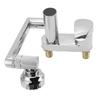 Swivel Faucet G1/2 Brass Digital Display Single Hole Lavatory Faucet for Bathroom Sink Chrome