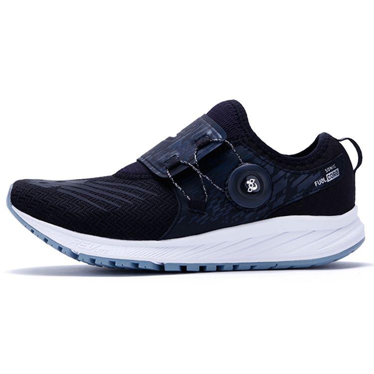 New Balance Nb FuelCore Sonic Mesh Synthetic Leather Casual Comfortable Low-Top Lifestyle Shoes Women sneaker Black WSONIBS 35