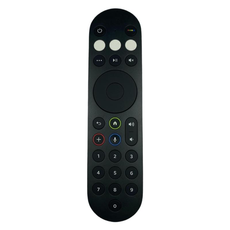 

ABS Universal Voice Remote Control with Ergonomic Design Intuitives Button Layout Easy to Use in Low Light Environments 1