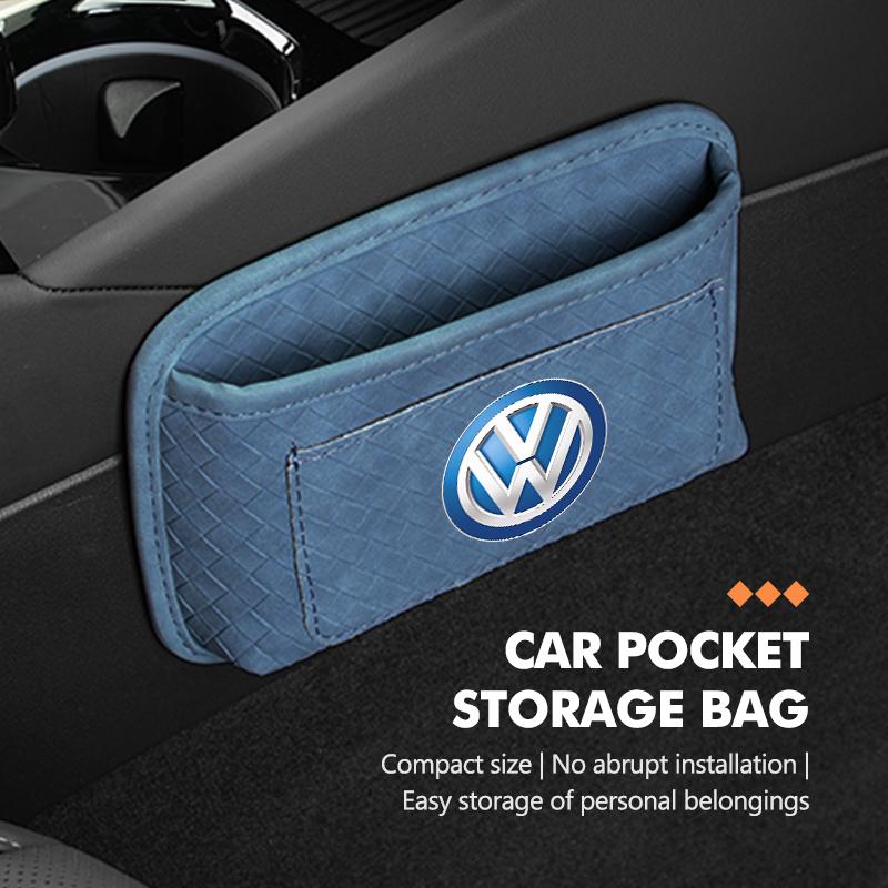 Car Sticker Hub Caps Car Side Door Storage Box Stowing Tidying Hanging Holder For Volkswagen VW Golf 4 5 6 7 Polo Jetta Sagitar fshm03 knuz4