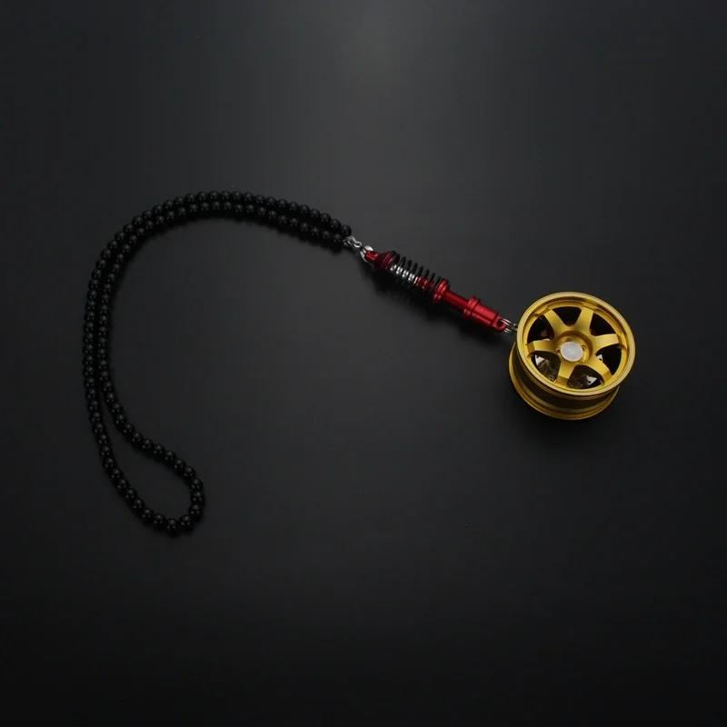 Car Wheel Shock Absorber Ornament Car Interior Rearview Mirror Pendant Car Pendant Hanging, Halloween, Christmas Gift Amagi