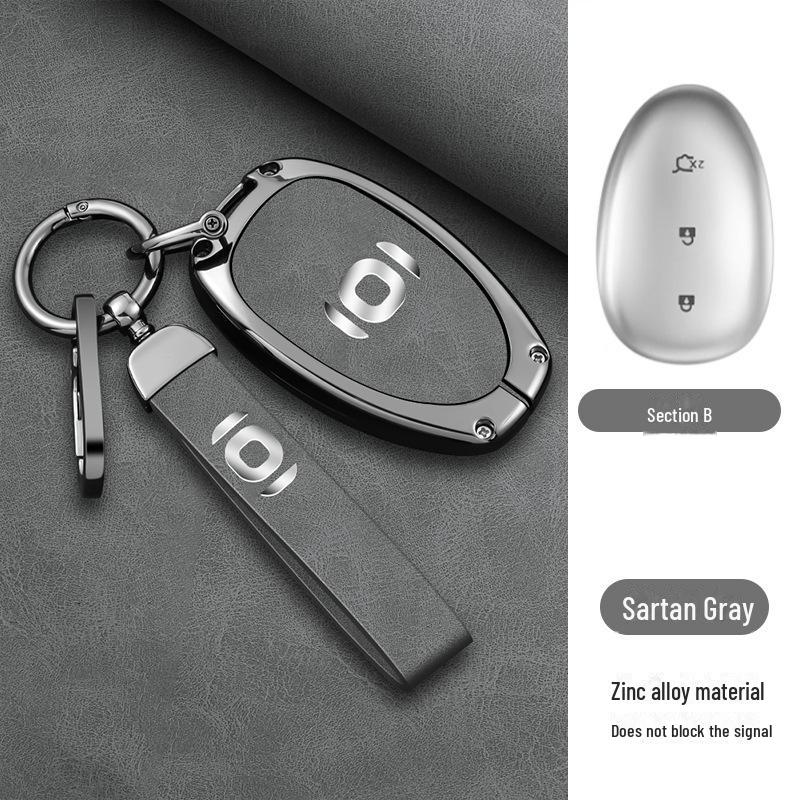 Changan Qiyuan A07 Key Cover with High-End Metal Buckle for Male and Female Models.