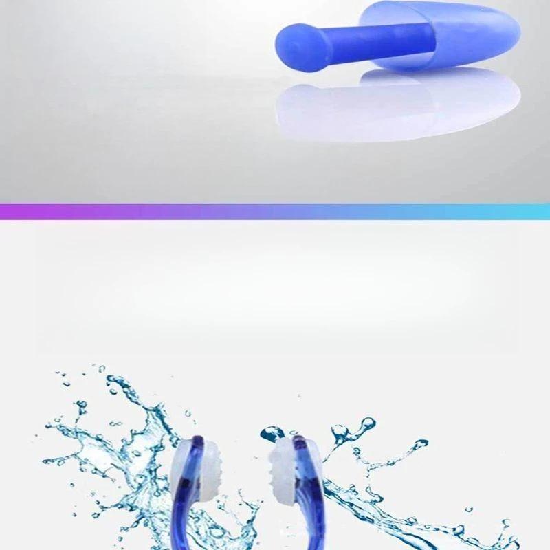 Professional Waterproof Swimming Nose Clip Set for Bathing Packed in A Box VAdult Diving Equipment Set To Prevent Water Choking