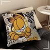 Federa per cuscino personalizzata con simpatico gatto anime G-GarfieldS-s, decorazione per camera da letto, festa per bambini, regalo di compleanno.