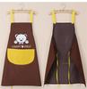 Hand Towel Apron Waterproof Stain Home Kitchen Cooking Waist Korean Creative Cute Bear Hanging Neck Towel Apron Oversleeve