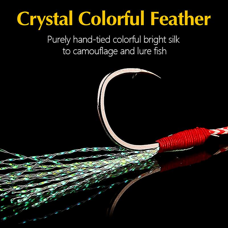1Pcs Fishing Hook Single Hook Assist Hook And Hook Double Hook Assist Hook Fishing Gear