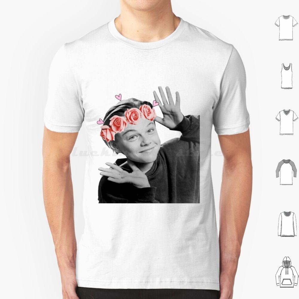 Young Leonardo Dicaprio Flower T Shirt Men Women Kids 6xl Leonardo Dicaprio Leonardo Leo Young Leo Titanic Dicaprio 90s Movies