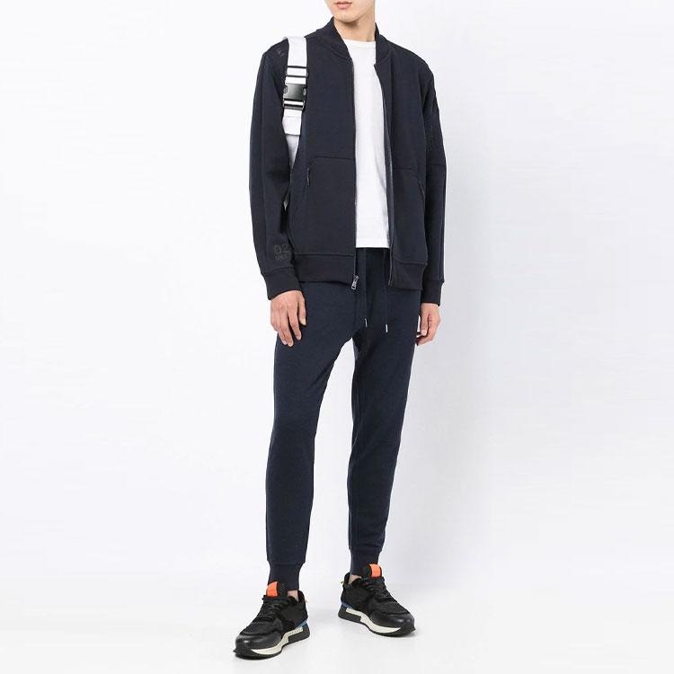 Polo Ralph Lauren Solid Color Double Knit Sports Jacket Men Jackets Navy 784850724-004