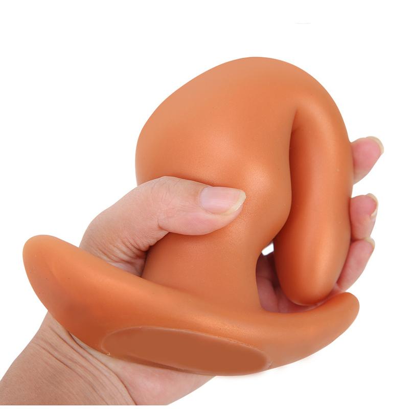 Liquid Silicone Soft Anal Plug Prostate Massage Anal Sex Toys for Adult Men Women Butt Plug Comfortable To Wear Anal Expansion
