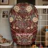 Casquette de baseball vintage pour hommes et femmes avec imprimé botanique et motif intégral de vigne florale et de feuilles, Snapback réglable, Léger O