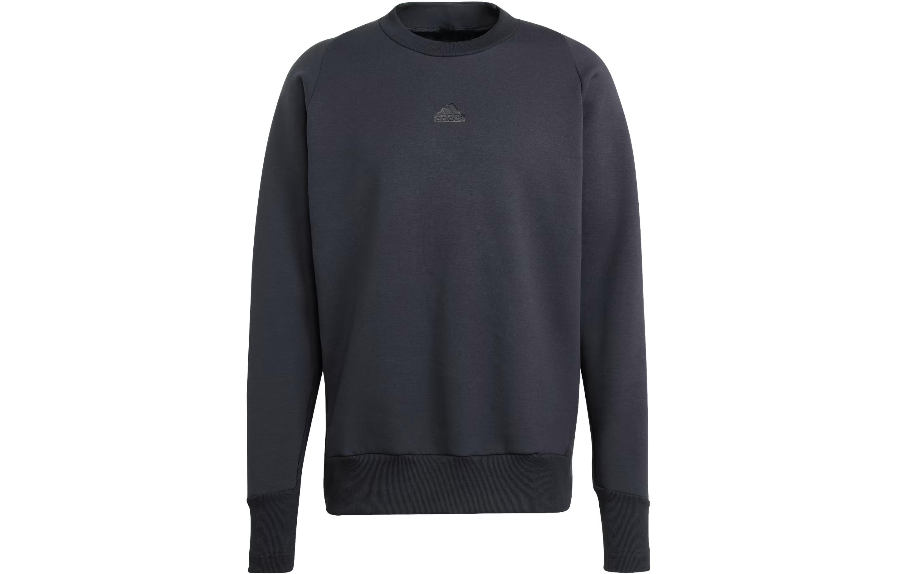 Adidas Sweatshirts Men s Black Crew Neck Moderate Other IN5109 L
