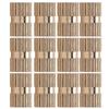 100pcs Professional Knurled Copper Nut Insert Nut Hand Craft Accessory M4 X 10 X 6