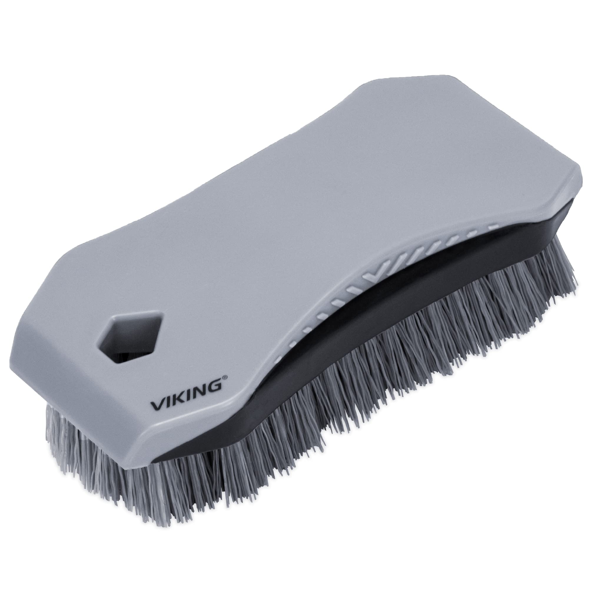 

VIKING Carpet Cleaning Scrub Brush for Floor Car Interior and Home Cleaning x x Inches & Mats, Brush, Gray, 6.4 2.8 1.8