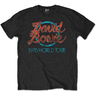 David Bowie 1978 World Tour Black Classic Rock Unisex T-shirt