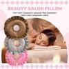 U Shape Face Cradle Pillow Removable Washable Flannel Massage Table Headrest Cushion For Beauty Salon Spa Bed