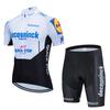 Maglia da Ciclismo da Uomo a Maniche Corte Asciugatura Rapida Maglietta da Bici Sportswear per Sport su Montagna Strada Corsa