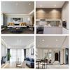10/15W Smart LED Downlight,RGB Color Dimmable Changing Recessed Ceiling Light w/RF Remote Control,Easy Install Lamp for Bedroom