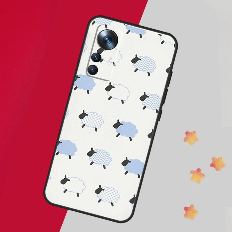 Cute Sheep Case For Xiaomi 14T Pro 11T 12T 13T 13 14 15 Ultra Cover For POCO F7 F6 F5 X3 X5 X6 X7 Pro