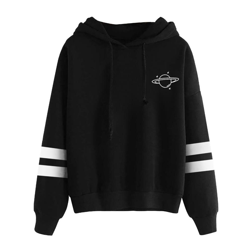 

Европа, Америка, осенне-зимний принт, пуловер с круглым вырезом, с длинным рукавом, женская одежда, модный, повседневный, свободный свитер 5XL чёрный