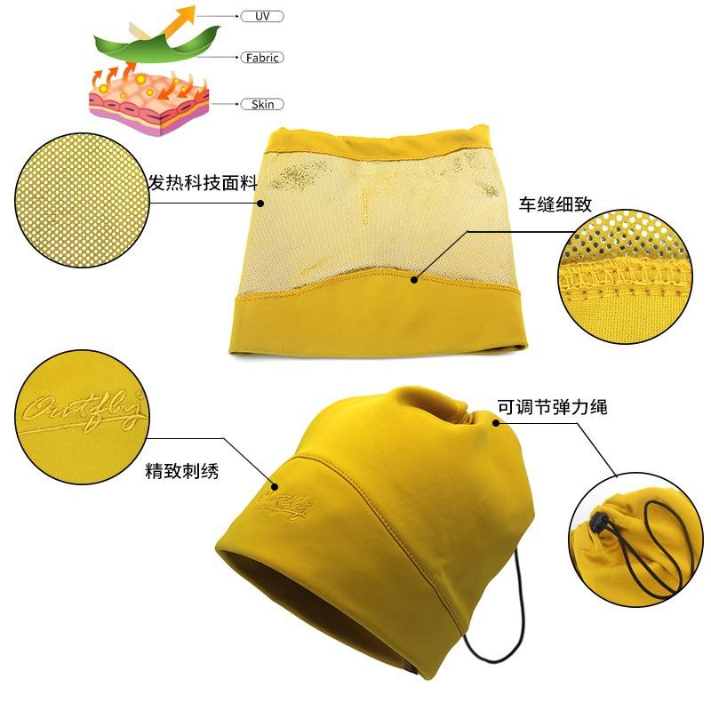 Moisture-absorbing heating scarf, hat, winter outdoor riding headband, scarf, multi-purpose changeable magic sports headscarf