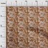 oneOone Cotton Flex Green Fabric Florals Dress Material Fabric Print Fabric By The Yard 40 Inch