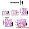 Set Of 2 Contemporary Flat Printing Jit Curtains Without Rod Butterfly Veil Popular Versatile Polyester Fabric Curtain