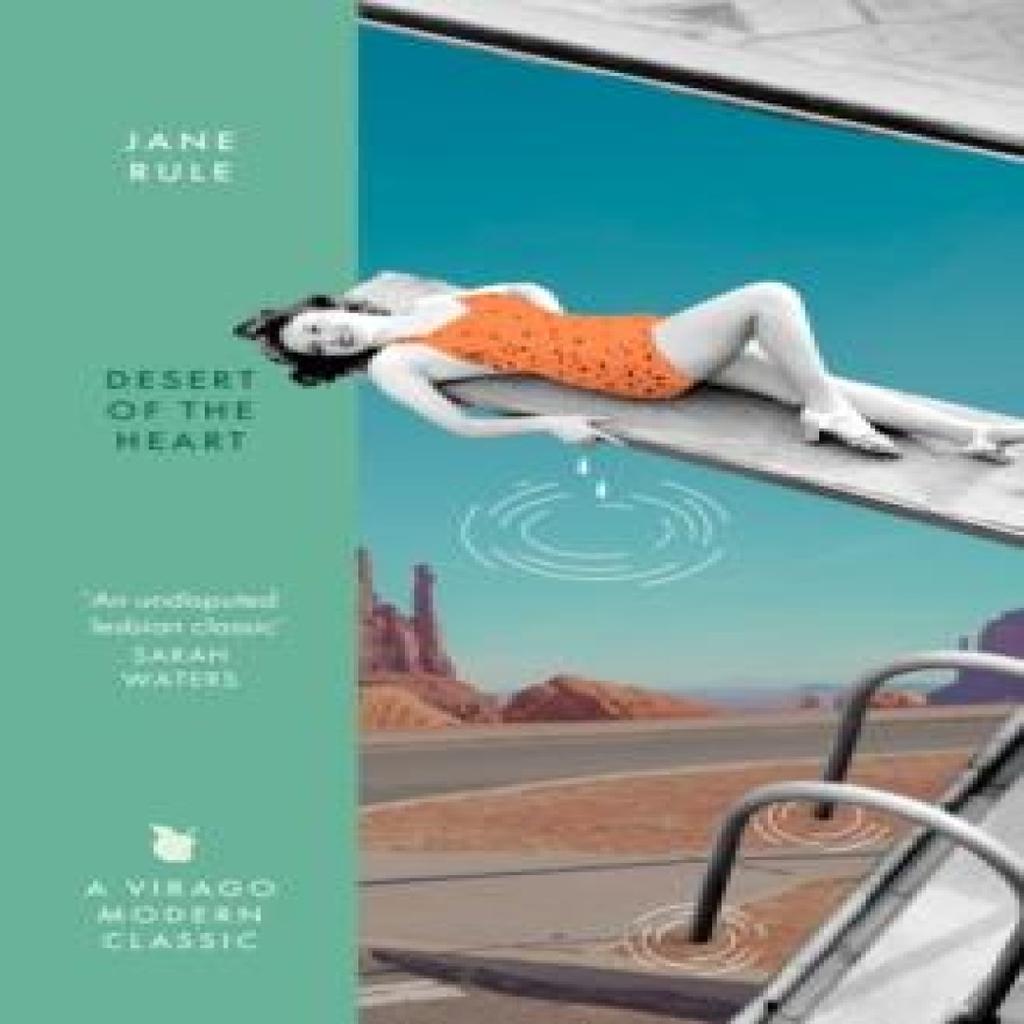 Desert Of The Heart by Jane Rule Paperback Book 9780349020877