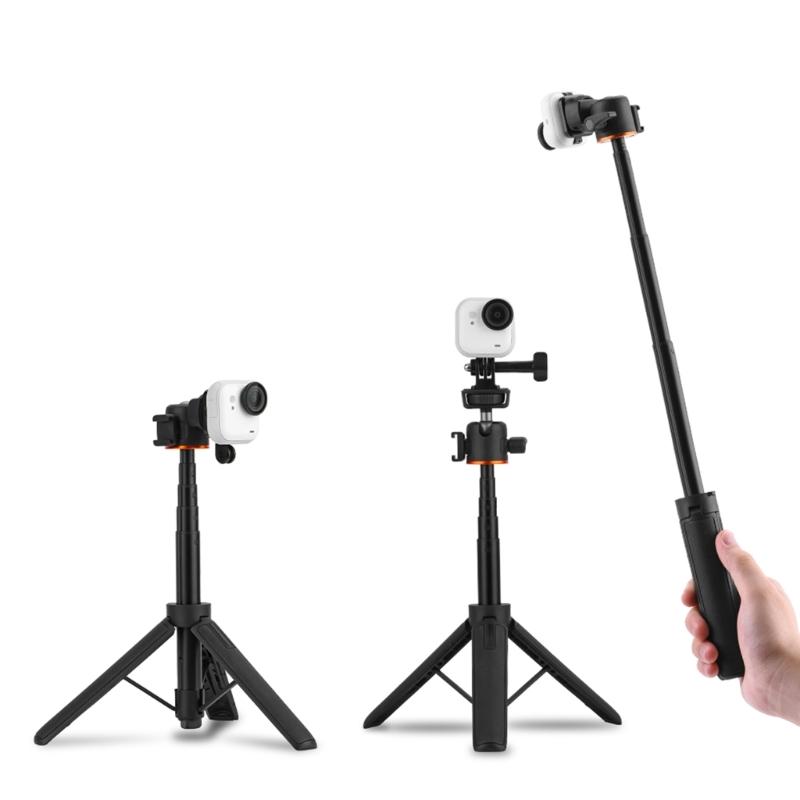 Magnetic Action Camera Holder Double Claws Grip For Helmet Tripods Mounts Rapid Toolless Installation Aluminum Material