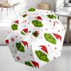 Grinch-Thema Automatischer Regenschirm, Leicht & Tragbar, 8 Speichen, Perfekt für Reisen im Freien, Geburtstage, Weihnachten, Geschenke.