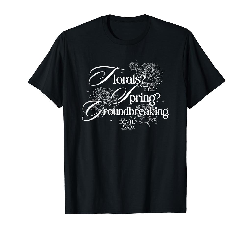 The Devil Wears Prada That's All Miranda Priestly Bold Text T-shirt