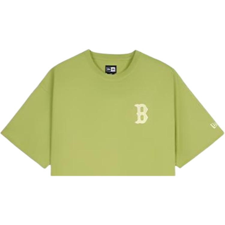 New Era Letter Round Neck Loose Comfortable Short Sleeve T-Shirt Unisex tops 14905207