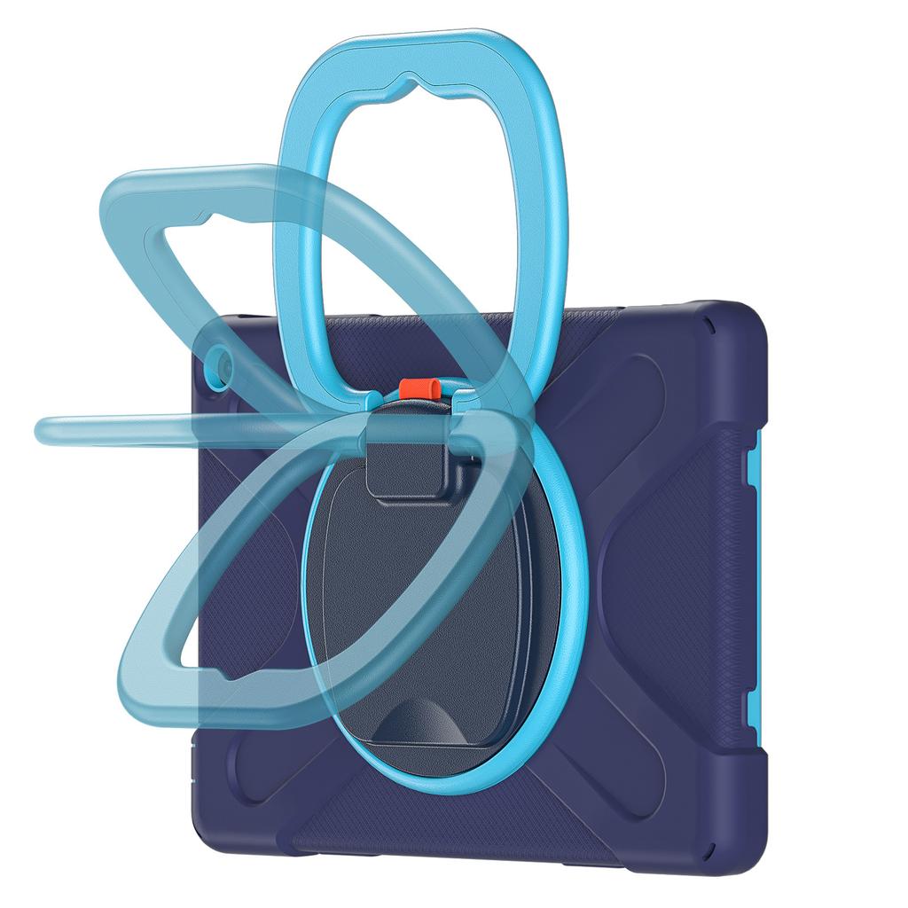 "Amazon Fire HD 10 2023 Tablet için Koruyucu Döner Standlı Kılıf - Düşme Önleyici Kabuk"