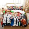 Chainsaw Man Pochita Printed Bed Set Duvet Cover Pillowcase Bedding Set Bed Linen Sheet Quilt Cover Full Queen King Size