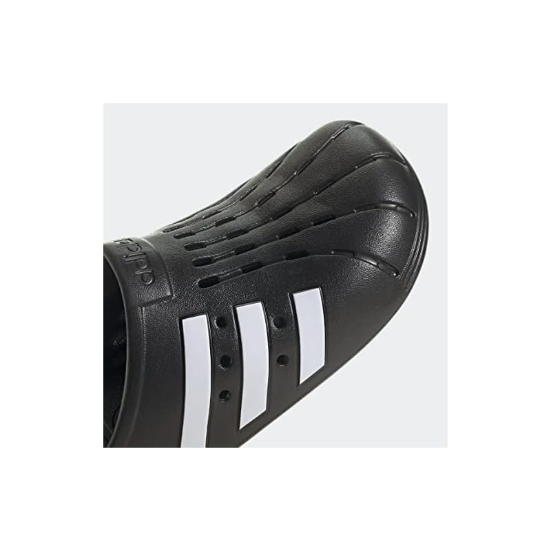 [Adidas] Adilette Clog Sport Sandals, Unisex, Adult, Color: Core Black/Footwear White/Core Black (GZ5886), Size: 27.5 cm