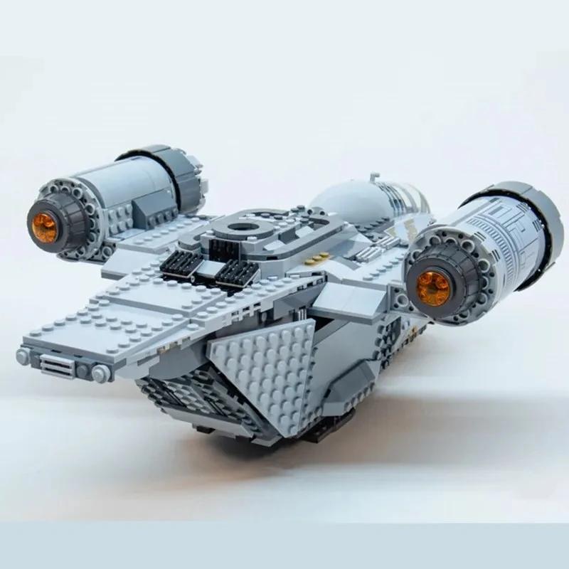 Space Wars The Razor Crested Aliens Starship Model 75292 Building Blocks DIY Children Toys for Boys Christmas Gift Idea for Kids