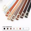 Genuine Leather Women's Fashion Belt - Versatile Waistband for Casual or Commuting Styles