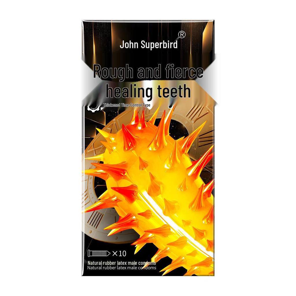 Q-Point Ultra-Thin Nude Feel Condoms with Hyaluronic Acid and Large Particles for Men