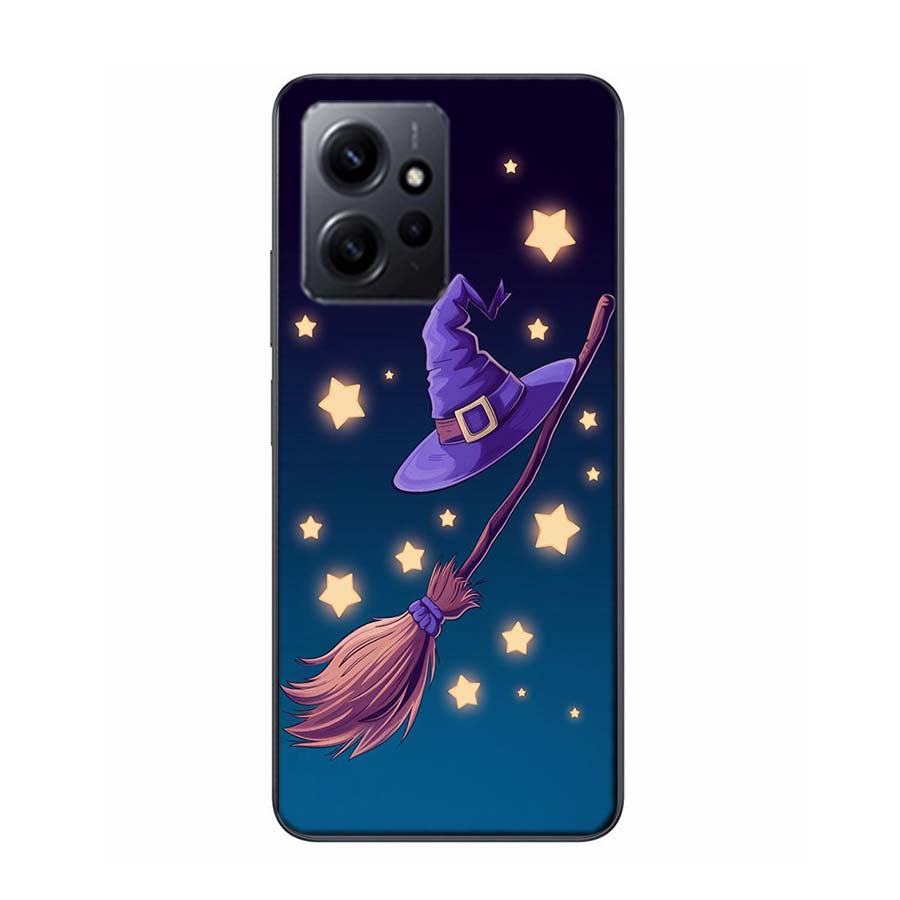 Halloween Wizard Hat Horror Fun Phone Case For Redmi Note 14 15 Pro 5G 13 12 Pro Plus 11 11T 11E 11S 10 Pro 10S 9 9S Cover Cell