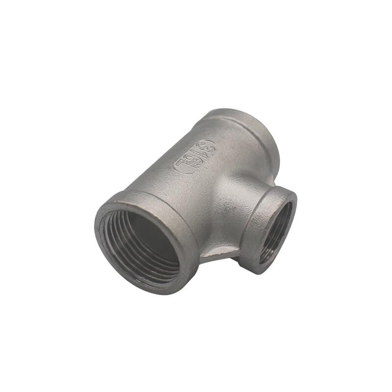 316L Stainless Steel Reducing Threaded Tee